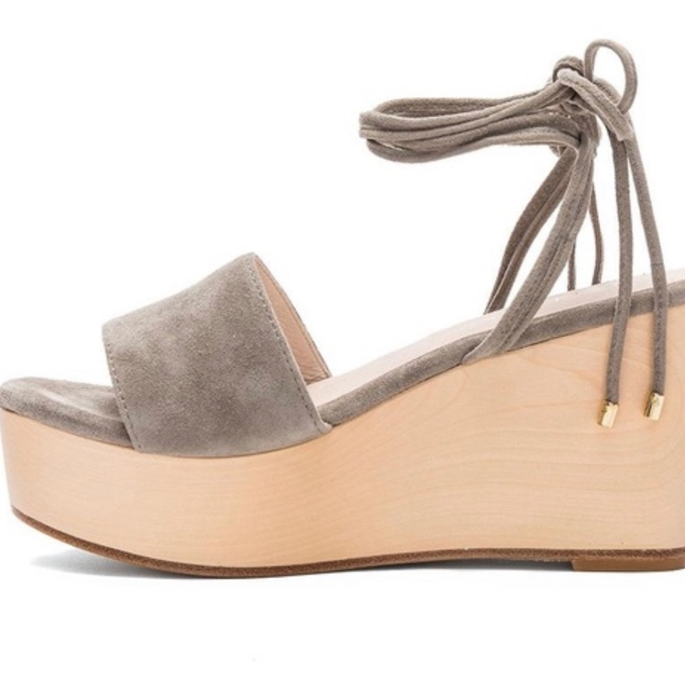 Raye grey platforms size 10